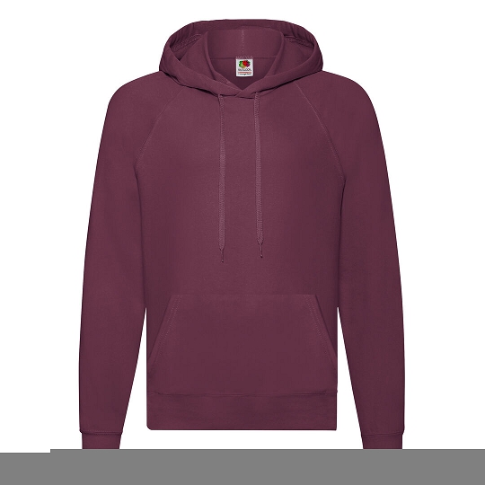 Lightweight Hooded S - 1335 GRANATE