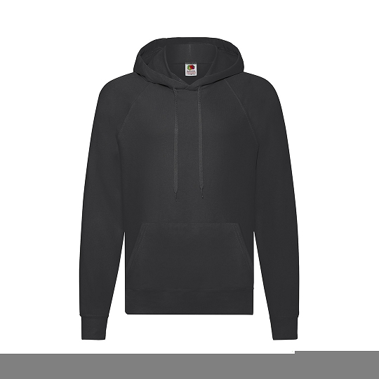 Lightweight Hooded S - 1335 NERO