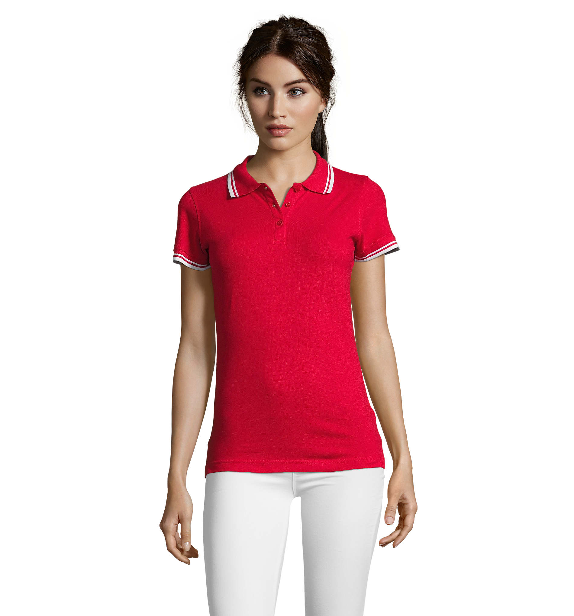PASADENA WOMEN - 00578 Rosso/Bianco