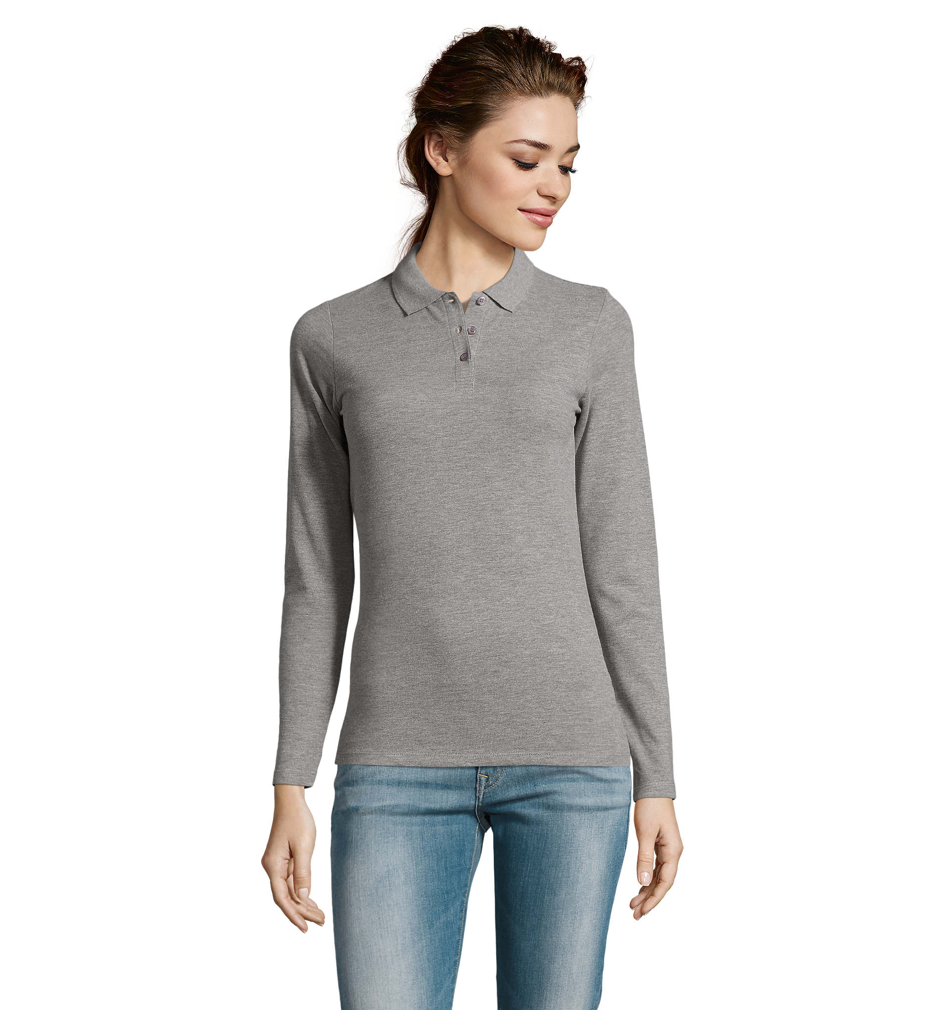 PERFECT LSL WOMEN - 02083 Grigio Melange 2